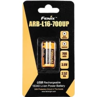 Аккумулятор Fenix 16340 700mAh ARB-L16-700UP USB 1шт