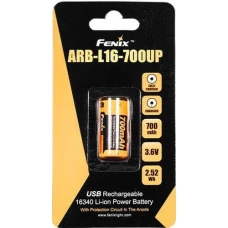Аккумулятор Fenix 16340 700mAh ARB-L16-700UP USB 1шт