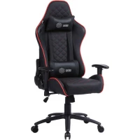 Кресло CACTUS CS-CHR-030BLR (черный/красный)
