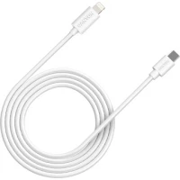 Кабель Canyon CNE-CFI12W USB Type-C - Lightning (2 м, белый)