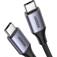 Кабель Ugreen US535 90440 USB Type-C - USB Type-C (2 м, серый)