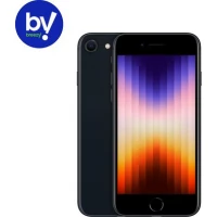 Смартфон Apple iPhone SE 2022 64GB Воcстановленный by Breezy, грейд C (черный)