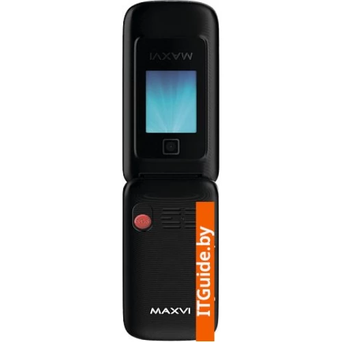Кнопочный телефон Maxvi E8 (черный) ver5