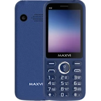 Кнопочный телефон Maxvi K32 (синий)