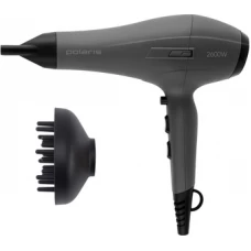 Фен Polaris PHD 2600AСi Salon Hair (серый)