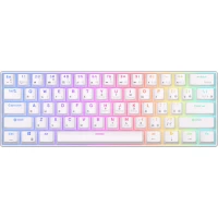 Клавиатура Royal Kludge RK61 RGB (белый, RK Red)