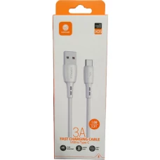 Кабель Vipfan X05 USB Type-A - USB Type-C (1 м, белый)