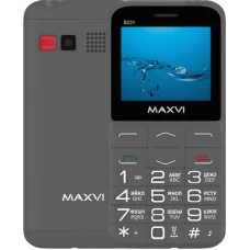 Кнопочный телефон Maxvi B231 (серый)