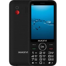 Кнопочный телефон Maxvi B35 (черный)