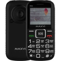 Кнопочный телефон Maxvi B5ds (черный)