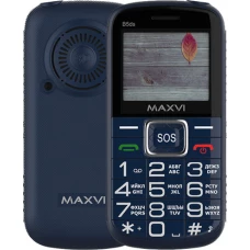 Кнопочный телефон Maxvi B5ds (синий)