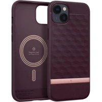 Чехол для телефона Caseology Parallax Mag iPhone 14 ACS05076 (burgundy)