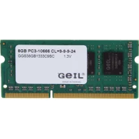 Оперативная память GeIL 8GB DDR3 SO-DIMM PC3-10600 GGS38GB1333C9SC