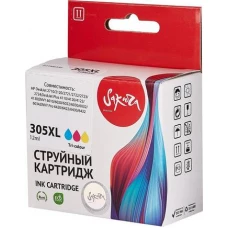 Картридж Sakura Printing SI3YM63AE (аналог HP 305XL Tri-colour)