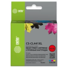 Картридж CACTUS CS-CL441XL (аналог Canon CL441XL)