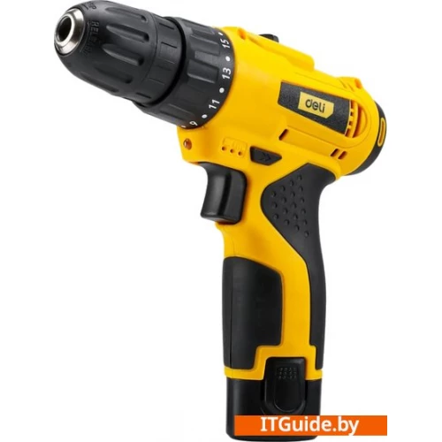 Дрель-шуруповерт Deli DL-DZ12-E1A1 102878 (с 1-им АКБ) ver1