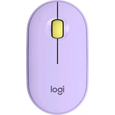 Мышь Logitech M350 Pebble (лавандовый)