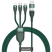 Кабель Baseus Flash Series Two-For-Three Data Cable USB-C/A - M+L+C CA2T3-06