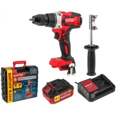 Дрель-шуруповерт Wortex BD 2030 Dli 0329280 (с 1-м АКБ, кейс)
