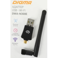 Wi-Fi адаптер Digma DWA-N300E