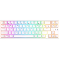 Клавиатура Royal Kludge RK68 Plus RGB (белый, RK Red)