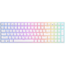 Клавиатура Royal Kludge RK100 RGB (белый, RK Red)