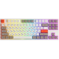 Клавиатура Akko 5087S White (Akko Cream Yellow V3)