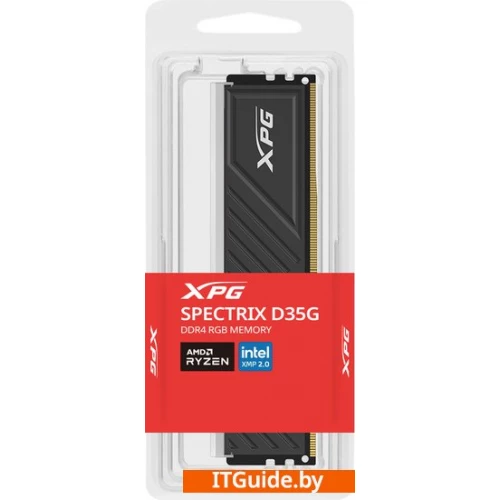 ADATA XPG Spectrix D35G RGB 32ГБ DDR4 3200 МГц AX4U320032G16A-SBKD35G ver5