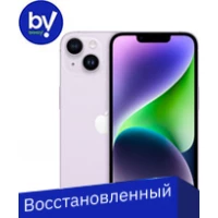 Смартфон Apple iPhone 14 128GB Восстановленный by Breezy, грейд A (фиолетовый)