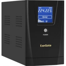 Источник бесперебойного питания ExeGate SpecialPro Smart LLB-2000.LCD.AVR.1SH.2C13.RJ.USB EX292630RUS