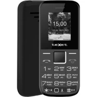 Кнопочный телефон TeXet TM-206 (черный)