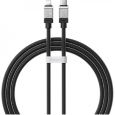 Кабель Baseus CoolPlay Series USB Type-C - Lightning (1 м, черный)