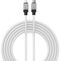 Кабель Baseus CoolPlay Series USB Type-C - Lightning (2 м, белый)