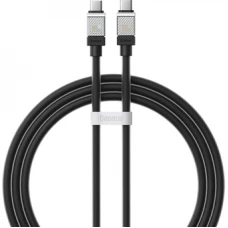 Кабель Baseus CoolPlay Series USB Type-C - USB Type-C (1 м, черный)