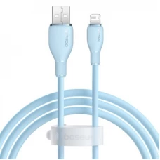 Кабель Baseus Pudding Series USB Type-A - Lightning (1.2 м, голубой)