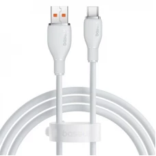 Кабель Baseus Pudding Series USB Type-A - USB Type-C (1.2 м, белый)