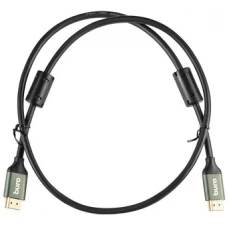 Кабель Buro BHP-HDMI-2.1-1G (1 м, черный)