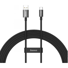 Кабель Baseus Superior Series USB Type-A - USB Type-C (2 м, черный)