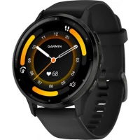 Умные часы Garmin Venu 3 (черный, с силиконовым ремешком)