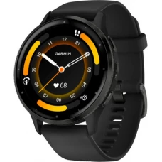 Умные часы Garmin Venu 3 (черный, с силиконовым ремешком)