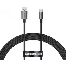 Кабель Baseus Superior Series Fast Charging USB Type-A - USB Type-C (1 м, черный)