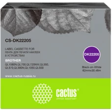 Картридж-лента для термопринтера CACTUS CS-DK22205