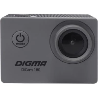 Экшен-камера Digma DiCam 180 (серый)