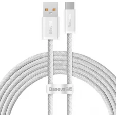 Кабель Baseus Dynamic Series Fast Charging Data Cable 100W USB Type-A - USB Type-C (2 м, белый)