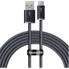 Кабель Baseus Dynamic Series Fast Charging Data Cable 100W USB Type-A - USB Type-C (2 м, серый)