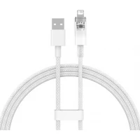 Кабель Baseus Explorer Series Fast Charging Cable with Smart Temperature Control 2.4A USB Type-A - Lightning (1 м, белый)