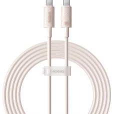 Кабель Baseus Habitat Series Fast Charging Cable 100W USB Type-C - USB Type-C (2 м, бежевый)