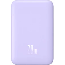 Внешний аккумулятор Baseus Magnetic Mini Air Wireless Fast Charge Power Bank 20W 10000mAh (сиреневый)