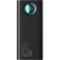 Внешний аккумулятор Baseus Amblight Digital Display Fast Charge Power Bank 65W 26800mAh (черный)