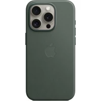 Чехол для телефона Apple MagSafe FineWoven Case для iPhone 15 Pro (зеленый)